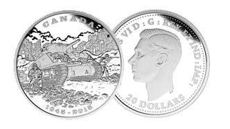 2015 Canada $20 70th Anniversary of the end of the Italian Campaign